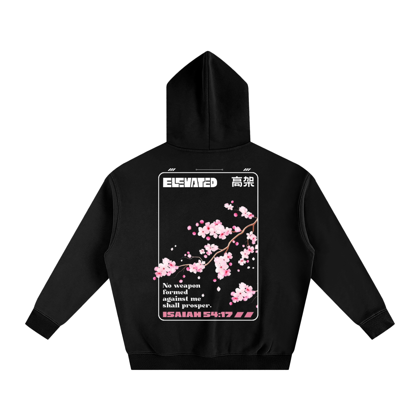 Spilling Blossoms Oversized Hoodie