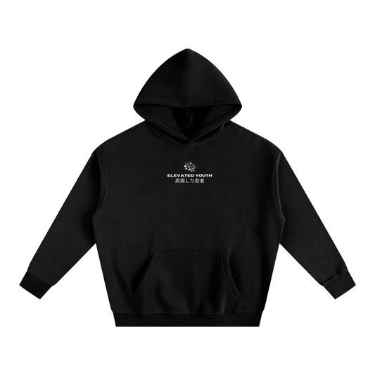Neon Flower Oversized Hoodie